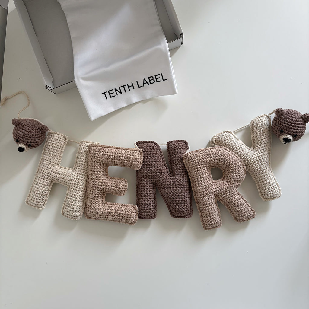Bear Crochet garland