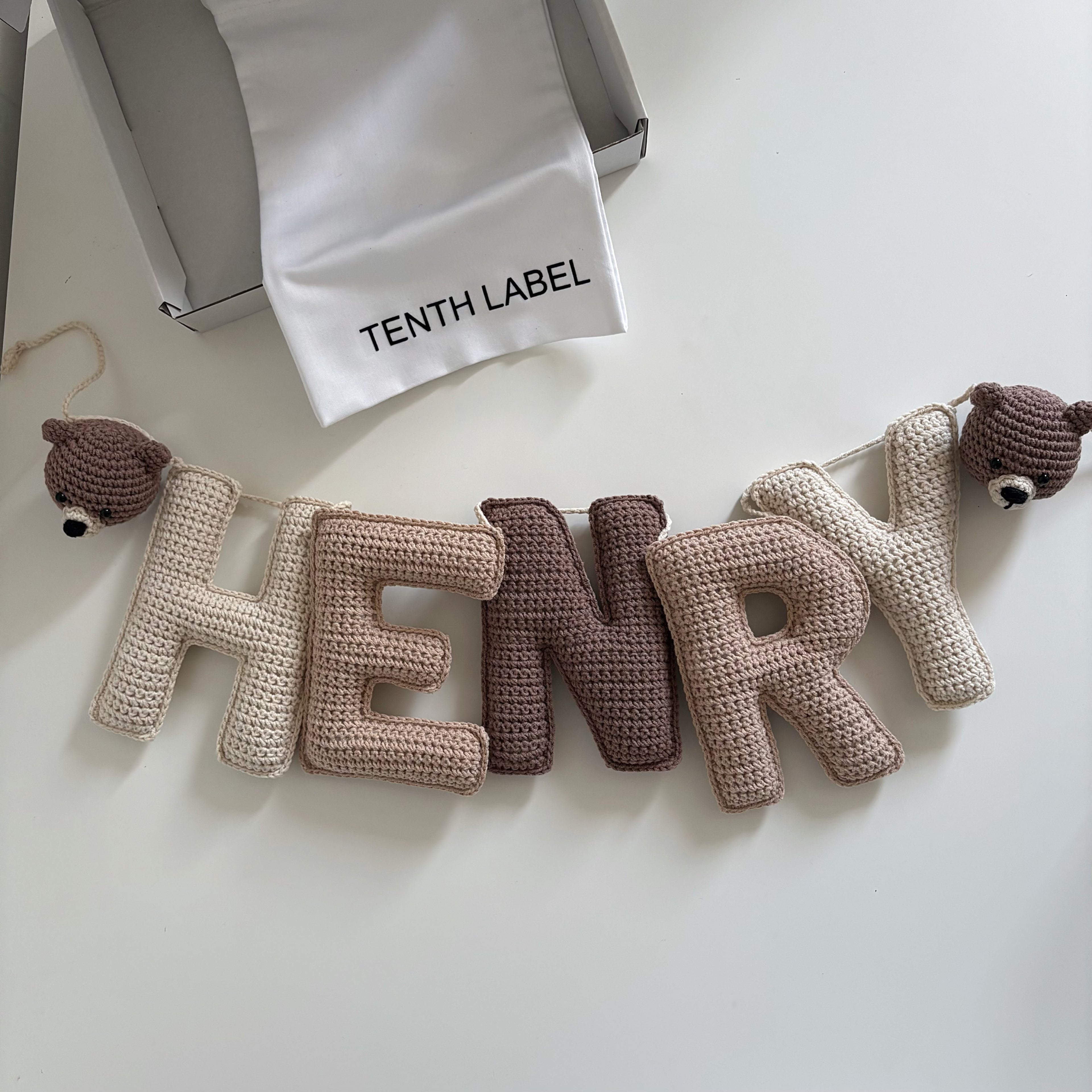 Bear Crochet garland